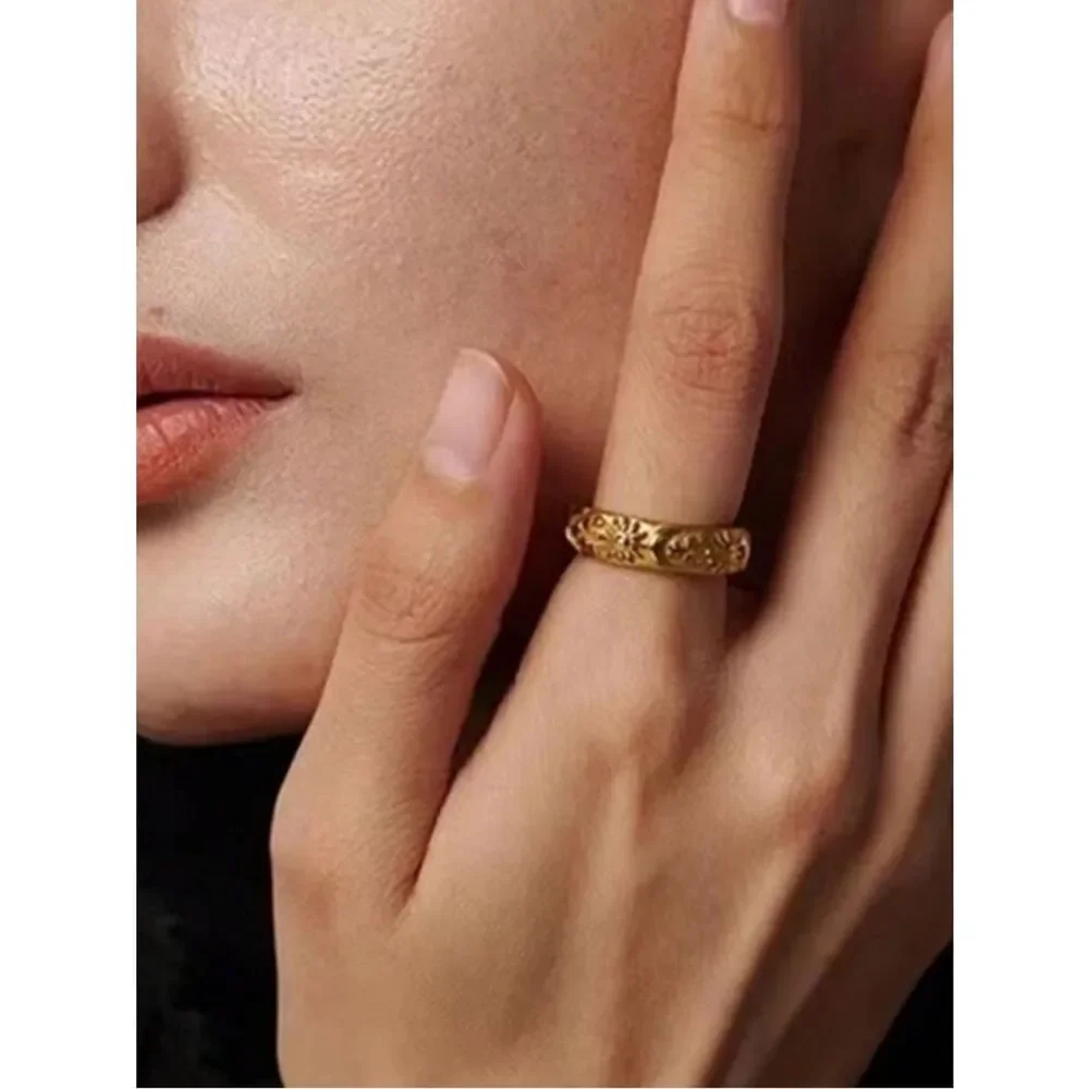 Anthropologie elegant gold